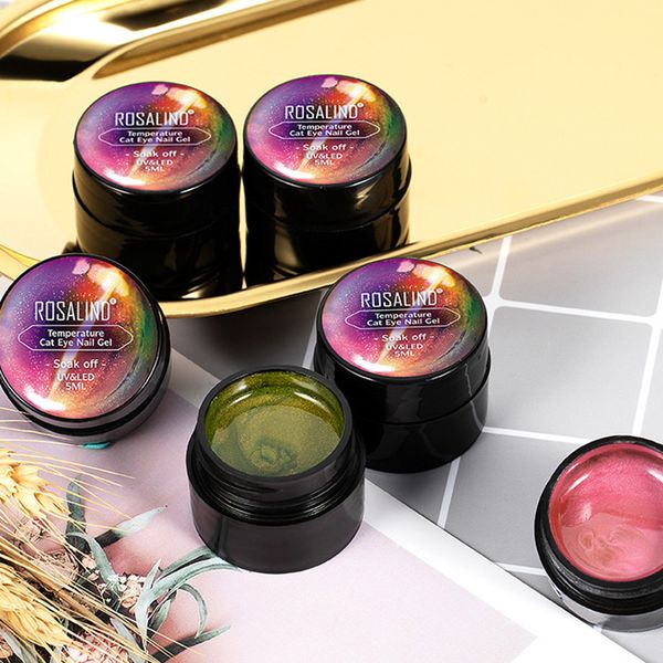 

5ml nail polish magnet cat eye soak off holographic uv led varnish glitter gel or88