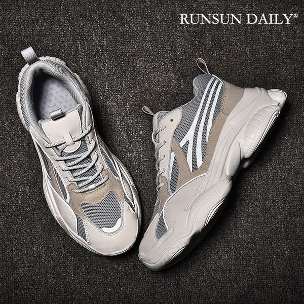 

fashion trend casual walking shoes mens womens absorption outdoor personality reflective sneakers