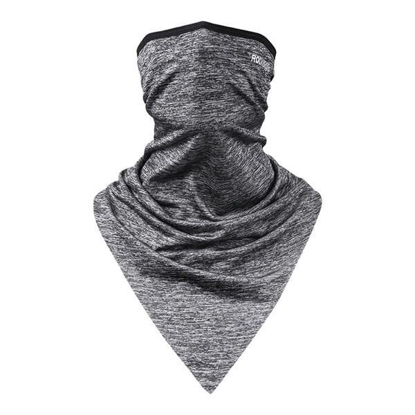 

cycling face mask clothing neck gaiter breathable cooling riding face wrap outdoor sports scarf men women, Black