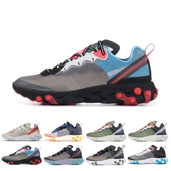 

2019epic react element 87 undercaver men women running shoes green black designer sneakers sports mens presto trainers chausseures size36-45