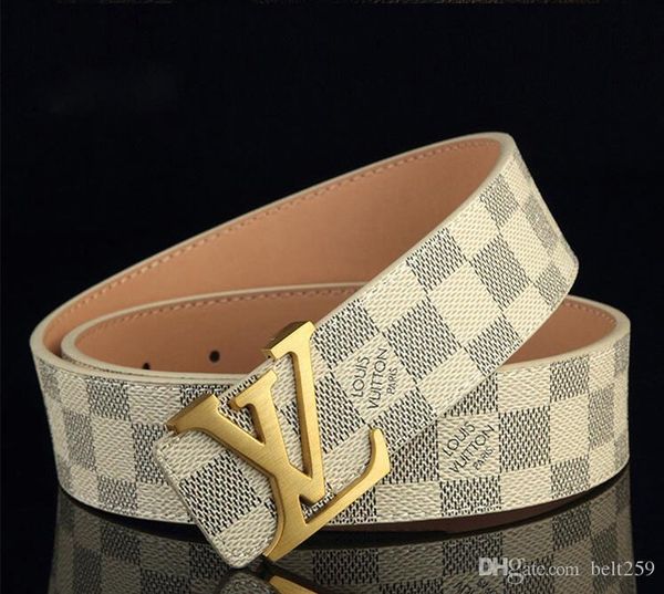 

the half oval belt buckle of new fashionable dress design, men and women general high occident style joker belt,03, White;black