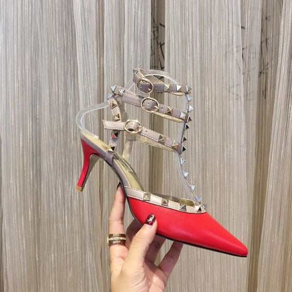 

2020 quality lady paillette waterproof platform high-heeled sweet wedding banquet will round code head women&#39s shoes women rx2002030, Red;white
