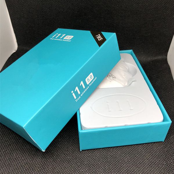 

200 шт. I11 TWS беспроводные наушники Bluetooth наушники с зарядной коробкой близнецы мини