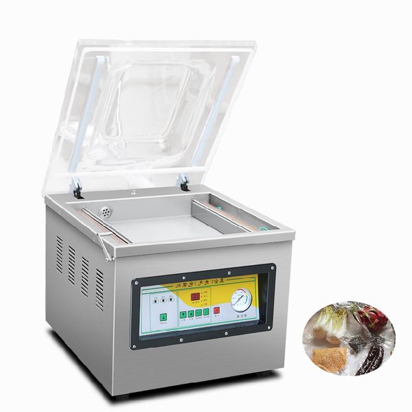 

qihang_small household vacuum sealer automatic wet and dry dual purpose commercial food vacuum packing machine