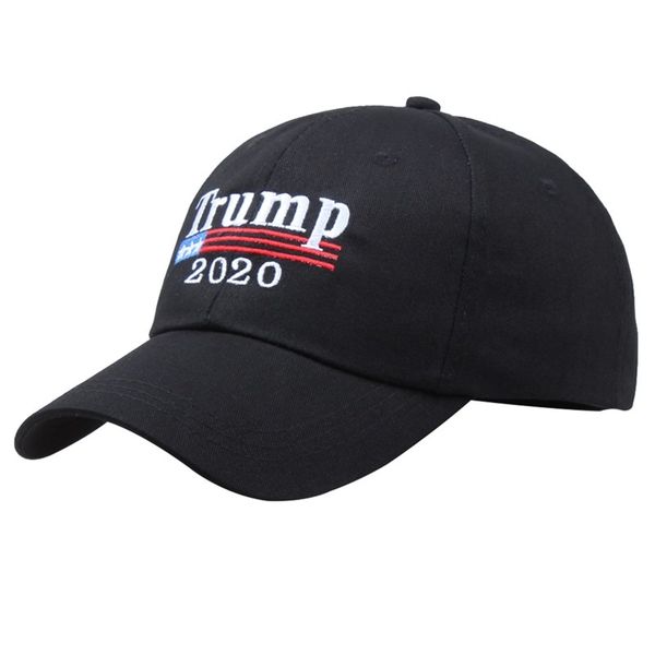 

new make america great again trump baseball cap 2020 republican baseball hat caps embroidered trump president cap wholesale, Black;white