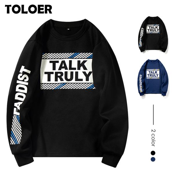 

2020 spring fashion mens hoodies stranger thing autumn casual letter print o-neck pullover men sweatshirts streetwear hoodie men, Black