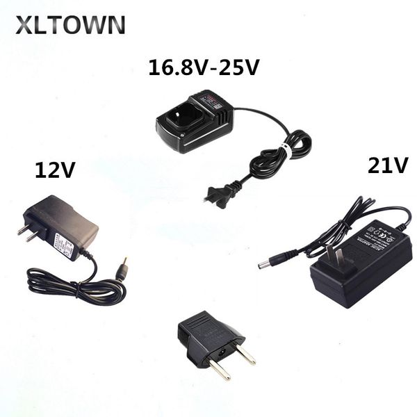 

xltown 12/16.8/21/25v charger lithium battery charger electric screwdriver battery dedicated charging equipment drill