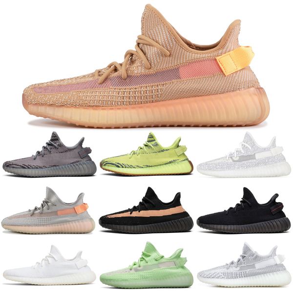 

Дизайнерская обувь Adidas Yeezy 350 V2 boost мужчин, женщин, гиперпространства Oreo ZEBRA BELUGA 2.0 м