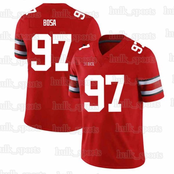 

023NCAA 7 Dwayne Haskins 45Jr jersey 97 Nick Bosa 13 Tua Tagovailoa Trevor Lawrence American hot men College jersey