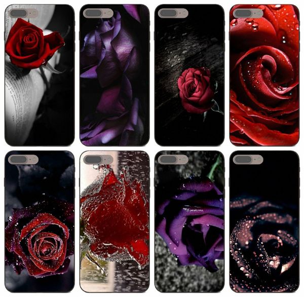 

tongtrade] retro lonely rose case for iphone 11 pro max x xs xr 8s 7s 6s 5 galaxy grand i9082 huawei p20 y7 prime sony xperia t3 tpu case
