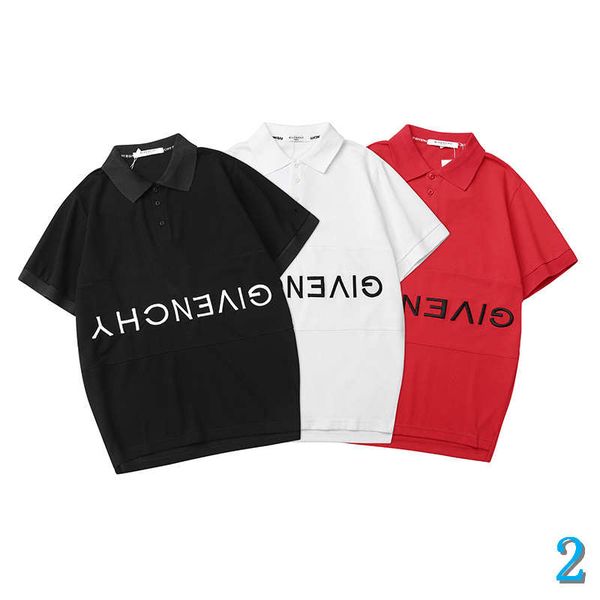 

spring luxury france designer tee t-shirt brand polo shirts garte embroidery brand letters men's clothing men brand polo shirt s-2xl 2, White;black