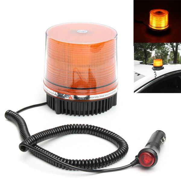

led strobe light amber emergency flashing warning light for vehicle with 12v cigarette lighter plug