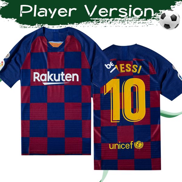 

Player ver ion 2019 10 me i home occer jer ey 19 20 17 griezmann occer hirt 2020 21 f de jong football uniform ize 3xl