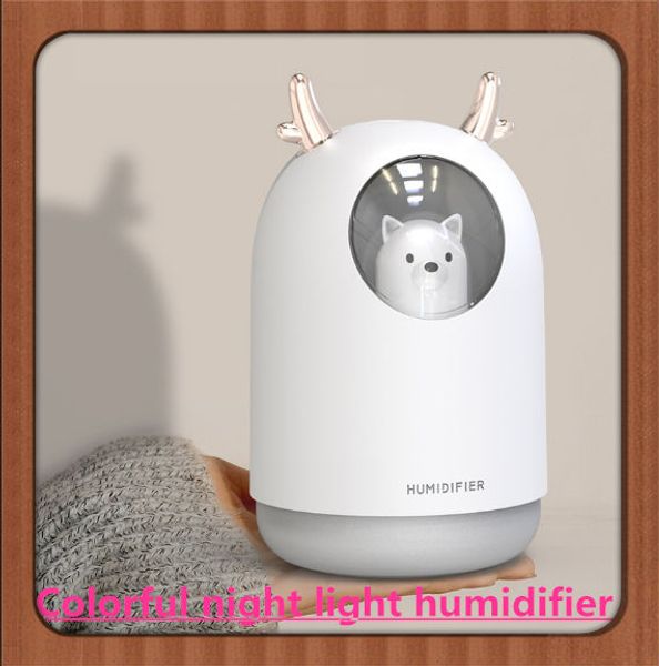 

new car humidifier usb humidifier mini portable aroma&moisturizing air purifier air freshener creative night light humidifier