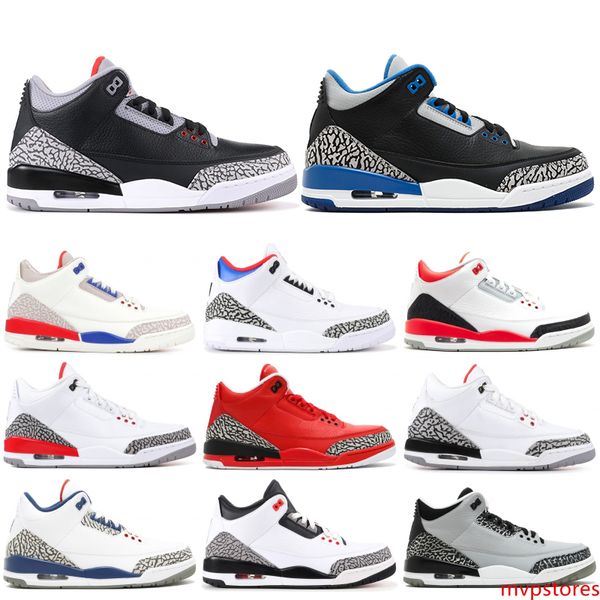 

3 og high basketball shoe mens sport blue cyber monday wolf grey seoul 3s designer sneaker sports shoes trainers
