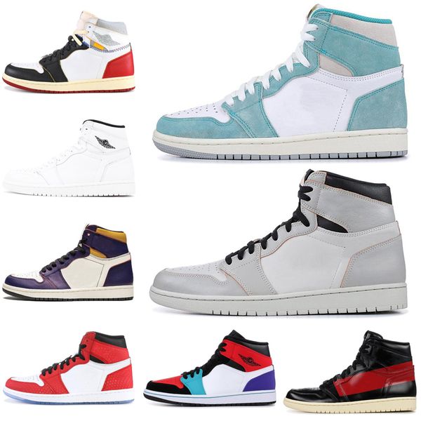 

Hot Sale 1 1s Basketball Shoes Spiderman NYC TO PARIS Mens Trainer women mens Athletic Sports Sneakers Outdoors Size 5.5-12