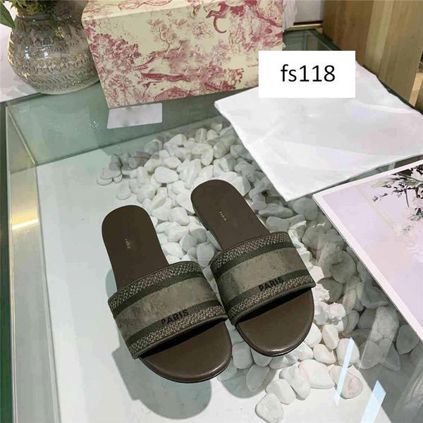 

wholesale dazzle flowers women sandals designer slippers embroidery sandal striped beach causal slipper 3, Black