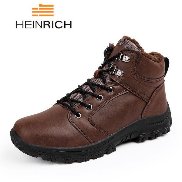 

heinrich мода боилон мђжкие епле зимние боинки нега нђѬовке обђв мђжин bot, Black