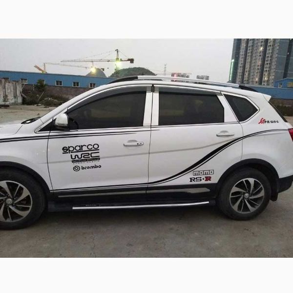 

car racing stripes side door car body stickers vinyl doors bumper decals