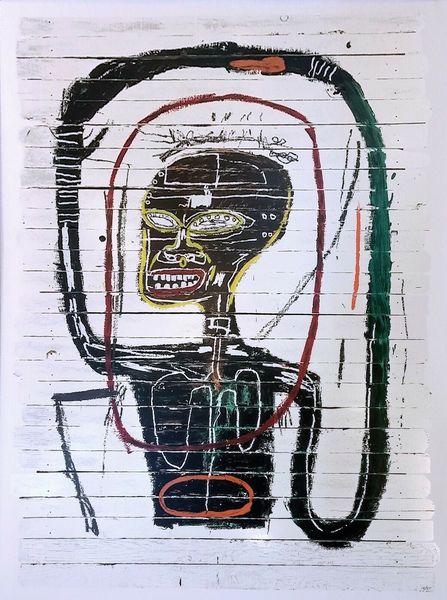 

jean-michel basquiat "flexible" 2016 home decor handpainted &hd print oil painting on canvas wall art canvas pictures 200322