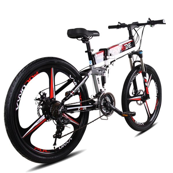 

electric bike 26inch aluminum folding electric bicycle 400w powerful bike 48v12.5a battery mountain ebike snow/beach/city e bike