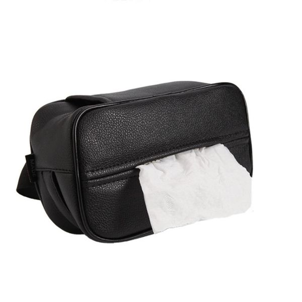 

universal car tissue holder pu leather backseat tissue box organizer storage car interior products accessories