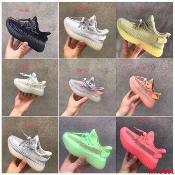 

true form infant v2 hyper space kids running shoes clay kanye west fashion toddler trainers big small boy girl children toddler sneakers