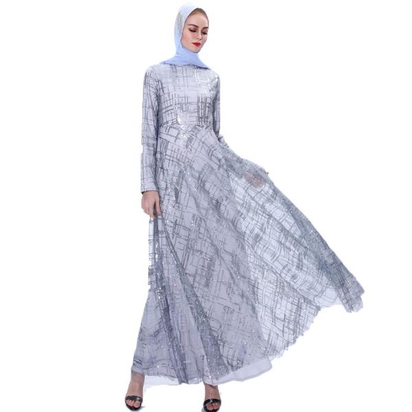

ramadan muslim women sequins abaya long maxi dress robes jilbab kaftan islamic clothing luxury party dresses abaya middle east, Red