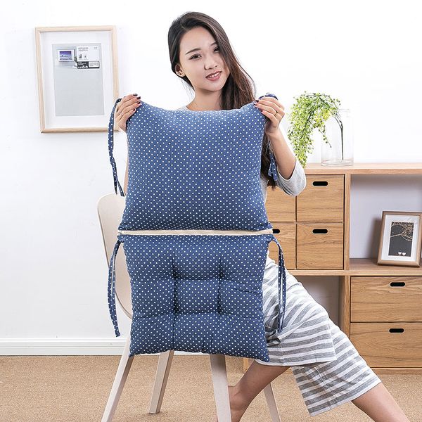 

not easy to deform cojines decorativos para sofa conjoined chair cushion funny pillow students stool mat seat back cushion pad