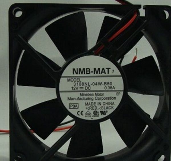 

оптовый немецкий оригинал nmb 3108nl-04w-b50 dc 8020/12v охлаждающий вентилятор