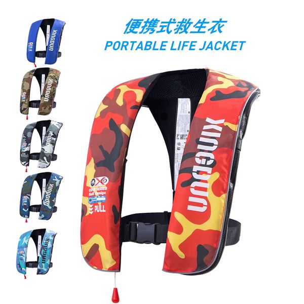 

automatic inflatable life jacket professional swiming fishing life vest swimwear water sports swimming survival jacket