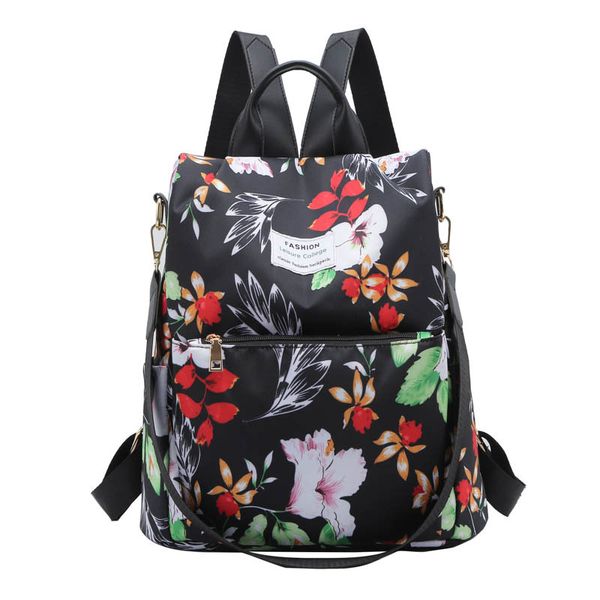 

fashion large capacity backpack women shoulder bag light waterproof oxford women travel backpack