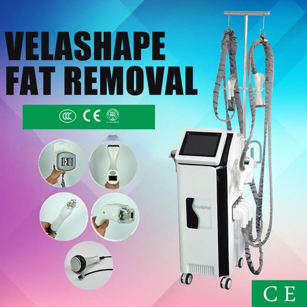 

multifunctional weight loss vacuum roller slimming velashape ultrashape machine/4 handles lpg vacuum roller cellulite massage velashape slim