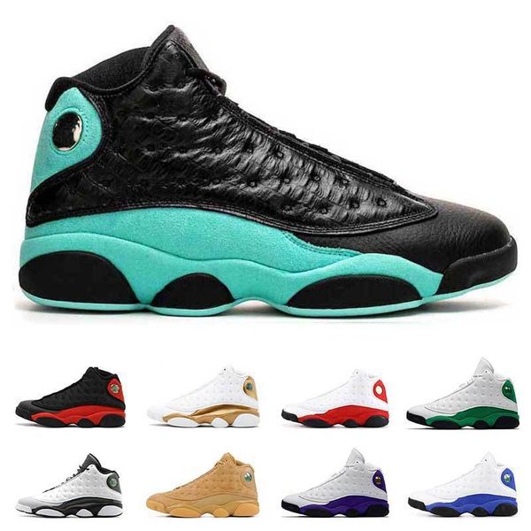 

new mens basketball shoes 13 13s island green lucky green court purple bred atmosphere grey alternate sneakers sport trainers size 7-13
