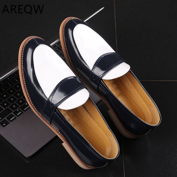 

men soft leather loafers 2020 spring summer male casual shoes genuine leather moccasin flat breathable driving shoe, Black