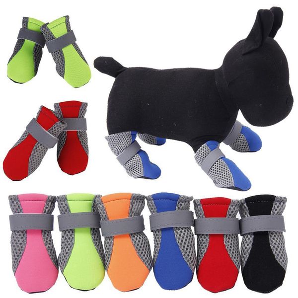 

anti-slip soft-soled shoes waterproof shoes protective rain boots for pet dog