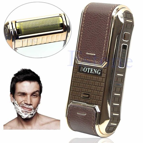 

professional electric razor men's cordless shaver built-in mirror