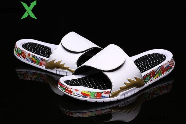 

wholesale 5 hydro red white slippers men 5s basketball shoes sneakers casual outdoor women fashion trainers size 40-47, Black