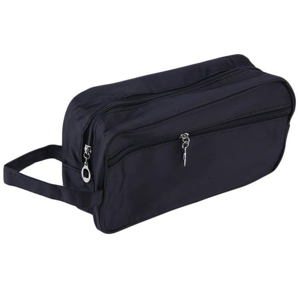 

necessaries organizer storage pouch male toiletry bag functional travel cosmetic bag portable zipper makeup case