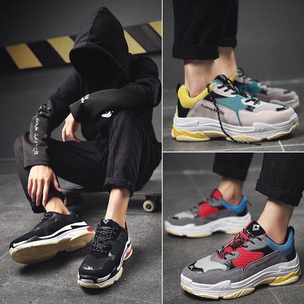 

leader show sports shoes solf outdoor rubber trend sneaker for couple walking shoes zapatillas hombre 2019 sneakers brand