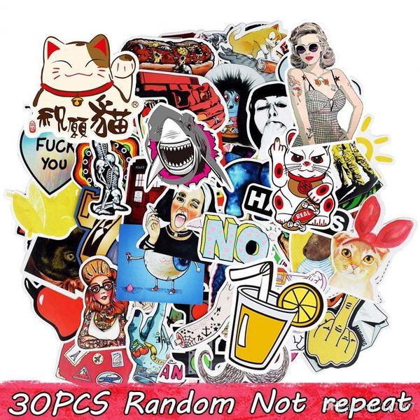 

стикеры пакет diy водонепроницаемая винил для детей подростки взрослые home decor sticker bomb laptop скейтборд камера бампер автомобиля пер