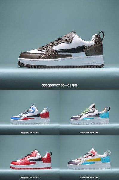 

2019new breathable running shoes sneaker 5 color mns ac1 women men shoes size36-45 036qsb1127 with box