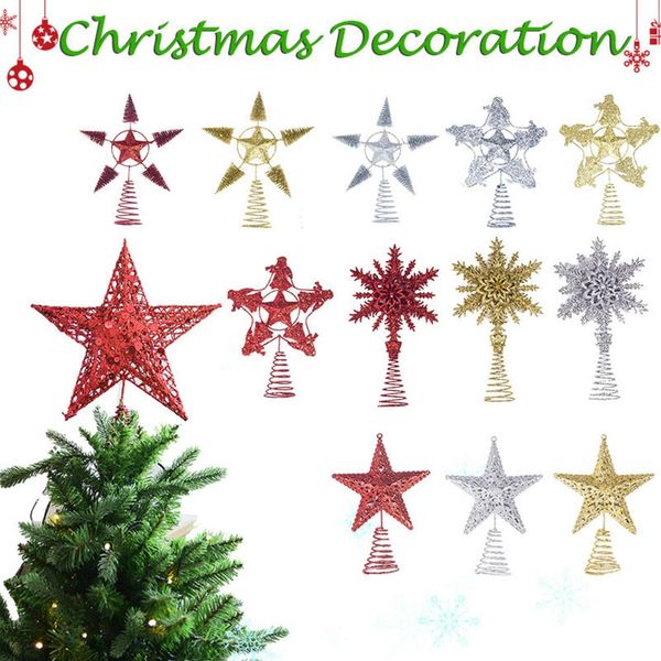

shiny christmas tree star christmas tree star decoration ornament pendant decoration #ew