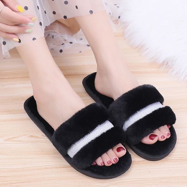 

women slippers 2019 summer new rome retro sandals flat casual shoes female slip on slides woman shoes plus size, Black