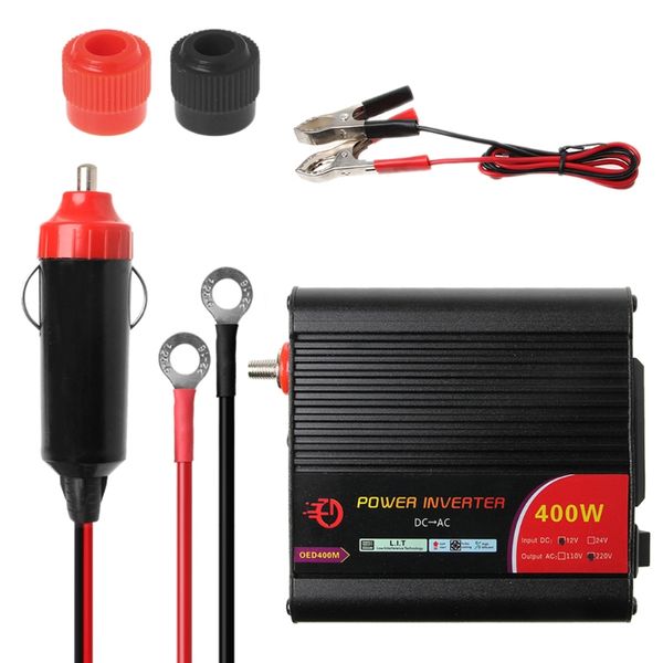 

400wapower inverter dc 12v to 220v ac car inverter with usb charging port new