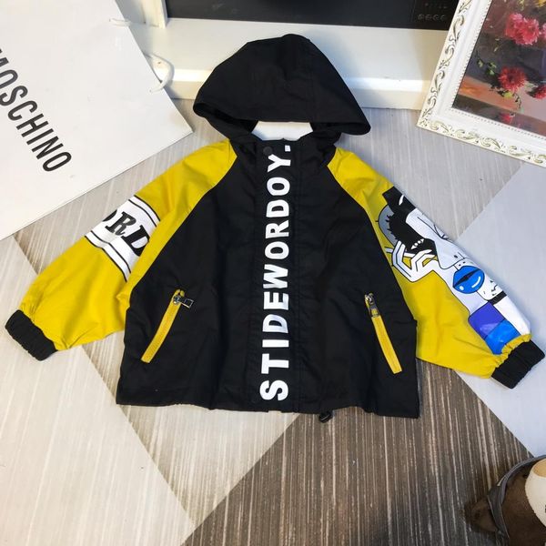 

2019 new autumn and winter children's jacket190805#37, Blue;gray