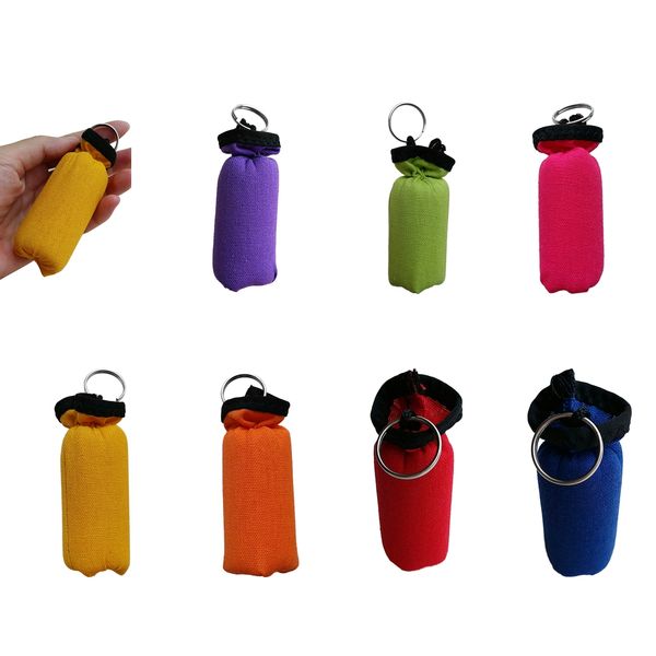 

cylinder safety foam floating keyring keychain key float for marine boat jetski yacht sailing swimming kayak canoeing - 7 colors
