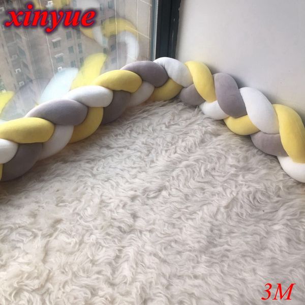 

3m bed bumper activity gear mother kids baby bedding protection bumpers in the crib for newborn baby room decor kid's bed bumper