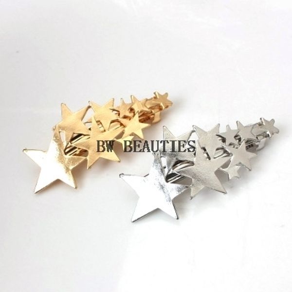 

1000pcs/lot fashion women's girl five-pointed star hair clip hair accessories wholesale ing