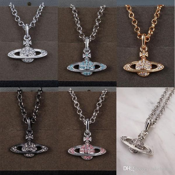 

многоцветный горный хрусталь шар кулон ожерелье женщины кристалл планета орбита цепи ожерелье мода ювелирные изделия аксессуары для подарка, Silver